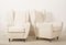 Lounge Chairs with Wingback in Cream Bouclé by Melchiorre Bega, Set of 2 5