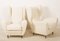 Lounge Chairs with Wingback in Cream Bouclé by Melchiorre Bega, Set of 2 13