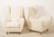 Lounge Chairs with Wingback in Cream Bouclé by Melchiorre Bega, Set of 2, Image 13