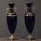 Vasen aus Porzellan von Sevres und goldener Bronze, 2er Set 4