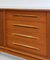 Mid-Century Scandinavian Teak Long Sideboard by Troeds Sweden for Hugo Troeds, Image 4