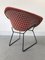 Poltrona Diamond 421 vintage attribuita a Harry Bertoia per Knoll International, Immagine 9