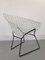 Poltrona Diamond 421 vintage attribuita a Harry Bertoia per Knoll International, Immagine 9