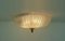 Plafone Eisglas 6-Deckenlampe von Honsel Lights, 1970er 9