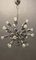 Lámpara colgante Sputnik Mid-Century de cromo, Imagen 1