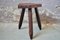 Brutalist Tripod Stool, Image 1