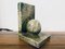 Sujetalibros italianos Art Déco de alabastro y mármol. Juego de 2, Imagen 12