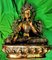 Scultura di Buddha tibetano, XVIII secolo, bronzo, Immagine 8