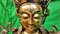 Scultura di Buddha tibetano, XVIII secolo, bronzo, Immagine 27