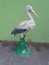 Vintage French Garden Decorative Stork 1