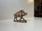 Antike französische Wildschwein-Skulptur aus Bronze, 1920er 6