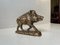 Antique French Wild Boar Sculpture in Bronze, 1920s 4