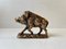 Antique French Wild Boar Sculpture in Bronze, 1920s 1