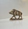 Antique French Wild Boar Sculpture in Bronze, 1920s 3