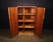 Art Deco Figured Walnut Gentlemans Dressing Cupboard 8