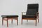 FD-164 Reclining Lounge Chair and Stool by Arne Vodder for France and Son, 1960s, Set of 2, Image 2