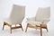 Czechoslovakian Lounge Chairs in Boucle, 1960s, Set of 2 8