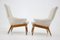 Czechoslovakian Lounge Chairs in Boucle, 1960s, Set of 2 2