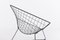 Vintage Steel Wire Chair by Niels Gammelgaard for Ikea, Image 10