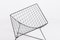 Chaise Vintage en Fil d'Acier par Niels Gammelgaard pour Ikea 7