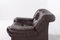 Sculptural Leather Armchairs, Italy, 1970s, Set of 2, Image 7