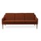 Würziges Mr Olsen 3-Sitzer Sofa aus Eiche mit Mosaik von Warm Nordic 2