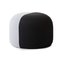 Soft Grey / Coral Black Dainty Pouf by Warm Nordic, Image 2