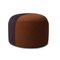 Mosaic Sprinkles Rustikaler / Auberginefarbener Pouf von Warm Nordic 2