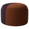 Mosaic Sprinkles Rusty / Eggplant Dainty Pouf by Warm Nordic, Image 1