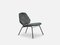 Lean Dusty Green Lounge Chair by Nur Design 2