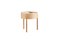 White Oak Arc Side Table by Ditte Vad and Julie Bertrup 4