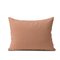 Fresh Peach Square Galore Cushion by Warm Nordic 2