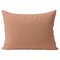 Fresh Peach Square Galore Cushion by Warm Nordic 1