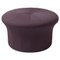 Sprinkles Eggplant Grace Pouf by Warm Nordic 1