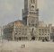 Albert Henry Findley, View of Belfry Bruges, Watercolor, Early 20th-Century, Image 2