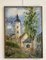 Jean Jacques Boimond, Escalier au pied de l'église, 1963, Oil on Canvas 2