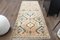 Vintage Turkish Oushak Runner Rug 3