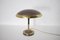 Art Deco Bauhaus Brass Table lamp by Egon Hillebrand 9