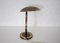 Lampe de Bureau Art Déco Bauhaus en Laiton par Egon Hillebrand 5