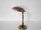 Lampe de Bureau Art Déco Bauhaus en Laiton par Egon Hillebrand 3