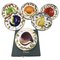 The Lost Arrows of Guillaume Tell Dessert Plates by Hilton Mc Connico for Daum, Set of 6, Image 1