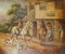 Cassettiera equestre antica in pelle dipinta, Immagine 9