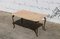 Vintage French Marble & Brass Coffee Table, Image 1