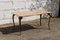 Vintage French Marble & Brass Coffee Table, Image 7