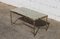 Vintage French Marble & Brass Coffee Table 4