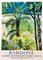 Poster originale di Guy Bardone, Palm Trees, 1977, Immagine 1