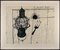 Bernard Buffet, Lampe tempête, 1960, Original Lithograph 2