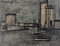 Bernard Buffet, Port de la Rochelle, 1960, Original Lithograph 3