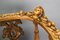 Silla esquinera francesa estilo Luis XVI de nogal tallado, siglo XIX, Imagen 6