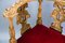 Silla esquinera francesa estilo Luis XVI de nogal tallado, siglo XIX, Imagen 8